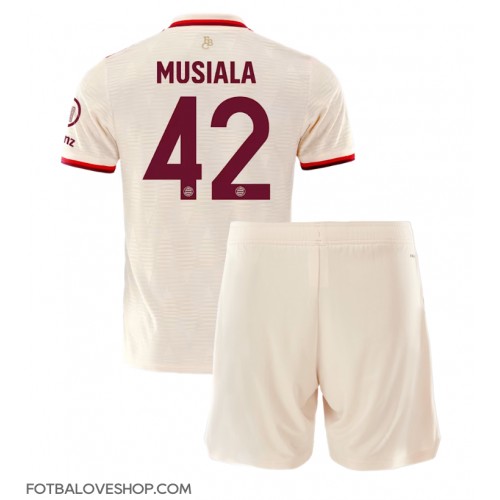 Bayern Munich Jamal Musiala #42 Dětské Alternativní Dres 2024-25 Krátký Rukáv (+ trenýrky)