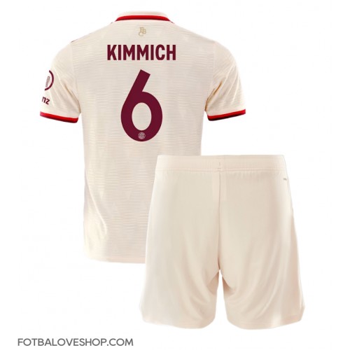 Bayern Munich Joshua Kimmich #6 Dětské Alternativní Dres 2024-25 Krátký Rukáv (+ trenýrky)