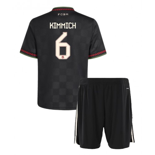 Bayern Munich Joshua Kimmich #6 Dětské Alternativní Dres 2025-26 Krátký Rukáv (+ trenýrky)
