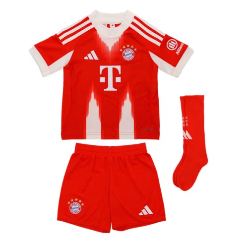 Bayern Munich Konrad Laimer #27 Dětské Domácí Dres 2025-26 Krátký Rukáv (+ trenýrky)