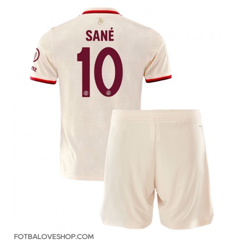 Bayern Munich Leroy Sane #10 Dětské Alternativní Dres 2024-25 Krátký Rukáv (+ trenýrky)