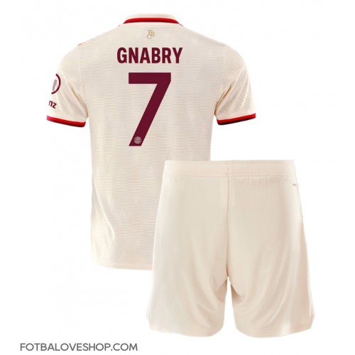 Bayern Munich Serge Gnabry #7 Dětské Alternativní Dres 2024-25 Krátký Rukáv (+ trenýrky)