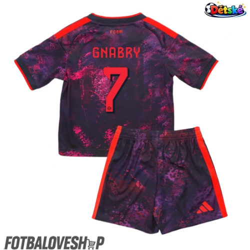 Bayern Munich Serge Gnabry #7 Dětské Alternativní Dres 2026-27 Krátký Rukáv (+ trenýrky)
