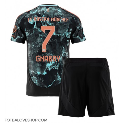 Bayern Munich Serge Gnabry #7 Dětské Venkovní Dres 2024-25 Krátký Rukáv (+ trenýrky)