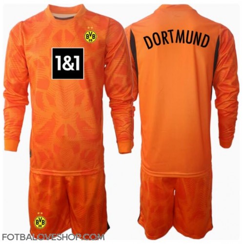 Borussia Dortmund Brankářské Dětské Alternativní Dres 2024-25 Dlouhý Rukáv (+ trenýrky)