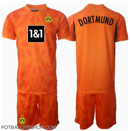 Borussia Dortmund Brankářské Dětské Alternativní Dres 2024-25 Krátký Rukáv (+ trenýrky)