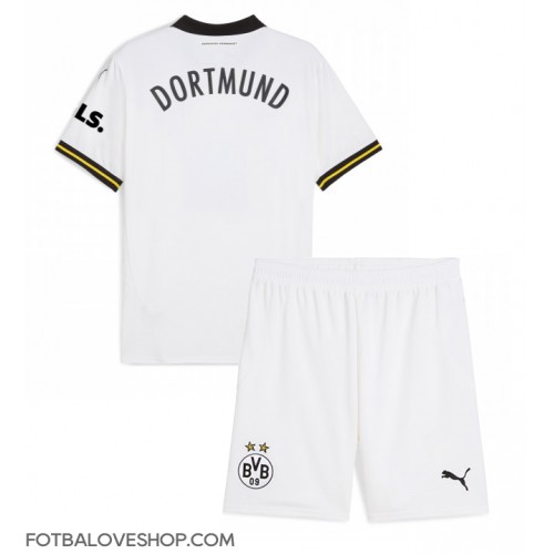 Borussia Dortmund Dětské Alternativní Dres 2024-25 Krátký Rukáv (+ trenýrky)