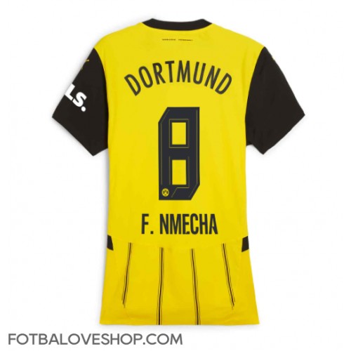 Borussia Dortmund Felix Nmecha #8 Dámské Domácí Dres 2024-25 Krátký Rukáv