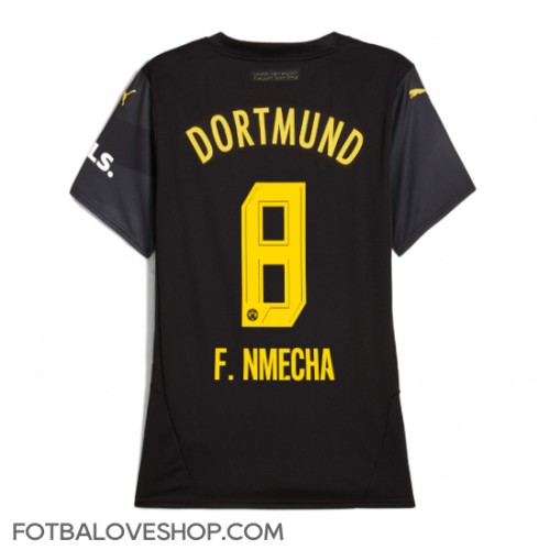 Borussia Dortmund Felix Nmecha #8 Dámské Venkovní Dres 2024-25 Krátký Rukáv