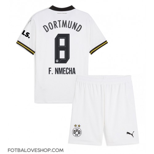 Borussia Dortmund Felix Nmecha #8 Dětské Alternativní Dres 2024-25 Krátký Rukáv (+ trenýrky)