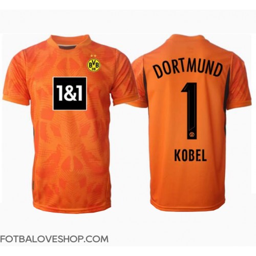 Borussia Dortmund Gregor Kobel #1 Brankářské Alternativní Dres 2024-25 Krátký Rukáv