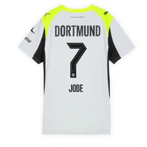 Borussia Dortmund Jobe Bellingham #7 Dámské Venkovní Dres 2025-26 Krátký Rukáv