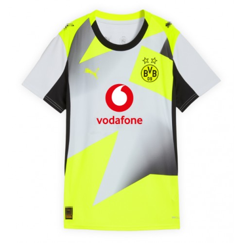 Borussia Dortmund Julian Brandt #10 Dámské Venkovní Dres 2025-26 Krátký Rukáv
