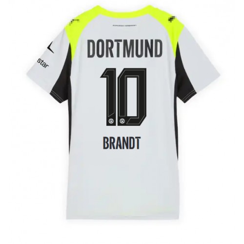 Borussia Dortmund Julian Brandt #10 Dámské Venkovní Dres 2025-26 Krátký Rukáv