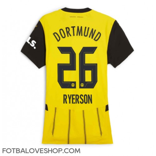 Borussia Dortmund Julian Ryerson #26 Dámské Domácí Dres 2024-25 Krátký Rukáv
