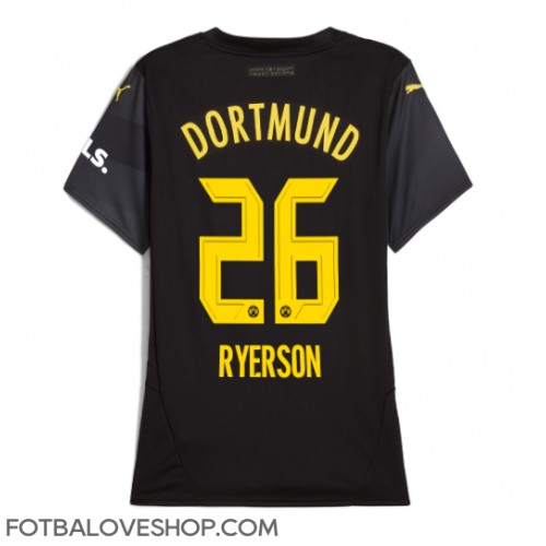 Borussia Dortmund Julian Ryerson #26 Dámské Venkovní Dres 2024-25 Krátký Rukáv