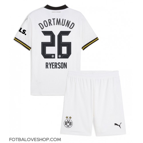 Borussia Dortmund Julian Ryerson #26 Dětské Alternativní Dres 2024-25 Krátký Rukáv (+ trenýrky)