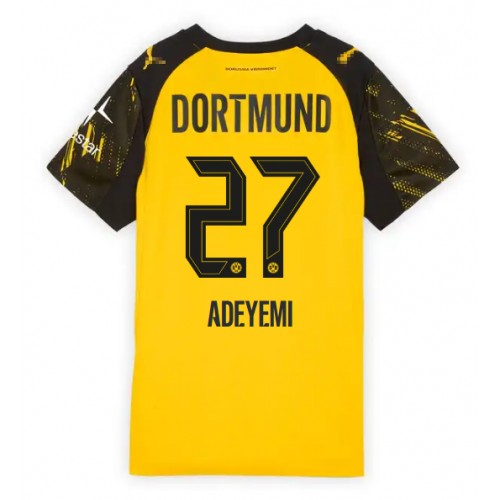 Borussia Dortmund Karim Adeyemi #27 Dámské Domácí Dres 2025-26 Krátký Rukáv