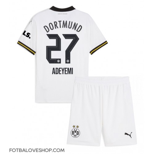 Borussia Dortmund Karim Adeyemi #27 Dětské Alternativní Dres 2024-25 Krátký Rukáv (+ trenýrky)