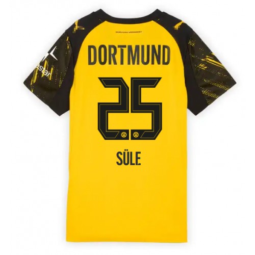 Borussia Dortmund Niklas Sule #25 Dámské Domácí Dres 2025-26 Krátký Rukáv
