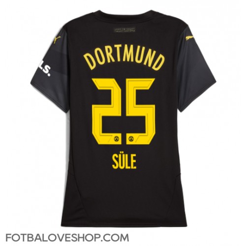 Borussia Dortmund Niklas Sule #25 Dámské Venkovní Dres 2024-25 Krátký Rukáv