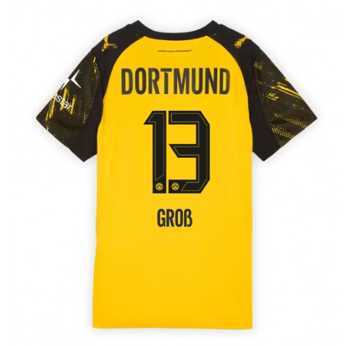 Borussia Dortmund Pascal Gross #13 Dámské Domácí Dres 2025-26 Krátký Rukáv