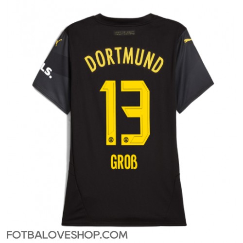 Borussia Dortmund Pascal Gross #13 Dámské Venkovní Dres 2024-25 Krátký Rukáv