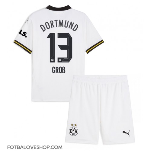 Borussia Dortmund Pascal Gross #13 Dětské Alternativní Dres 2024-25 Krátký Rukáv (+ trenýrky)