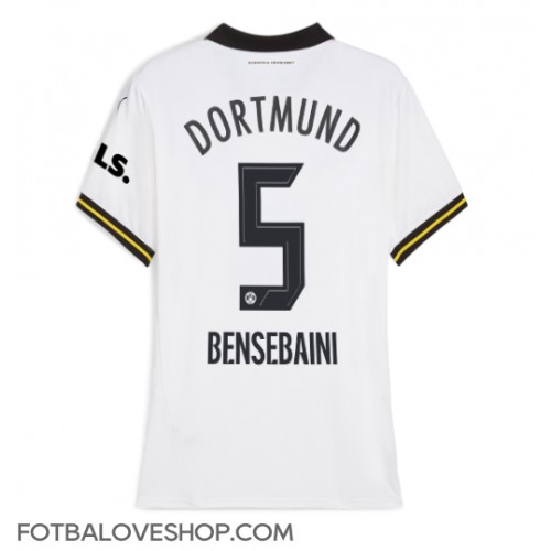 Borussia Dortmund Ramy Bensebaini #5 Dámské Alternativní Dres 2024-25 Krátký Rukáv