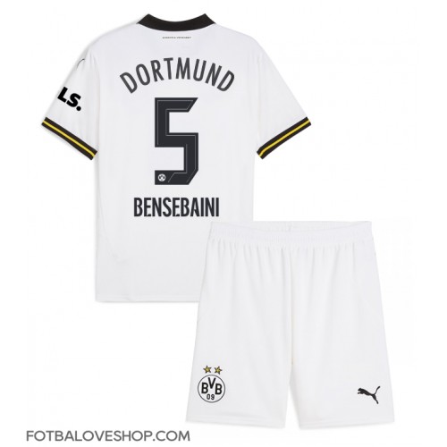 Borussia Dortmund Ramy Bensebaini #5 Dětské Alternativní Dres 2024-25 Krátký Rukáv (+ trenýrky)