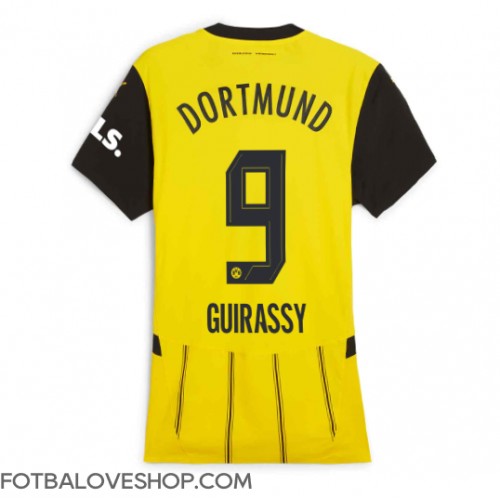 Borussia Dortmund Serhou Guirassy #9 Dámské Domácí Dres 2024-25 Krátký Rukáv