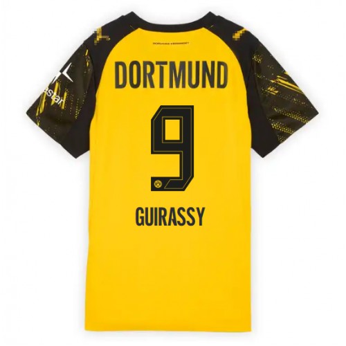 Borussia Dortmund Serhou Guirassy #9 Dámské Domácí Dres 2025-26 Krátký Rukáv