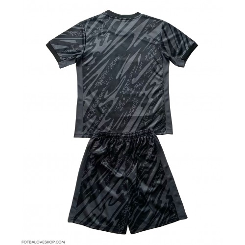 Brazílie Brankářské Dětské Venkovní Dres Copa America 2024 Krátký Rukáv (+ trenýrky)