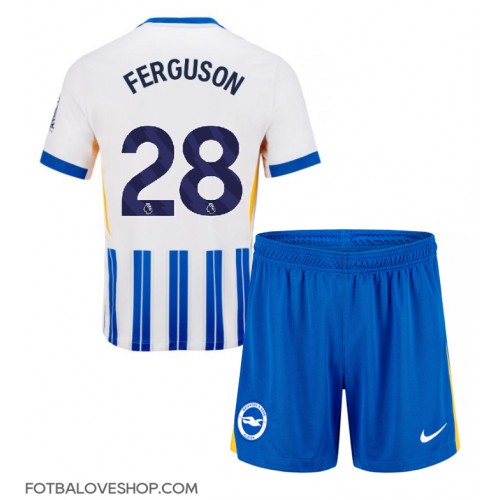 Brighton Evan Ferguson #28 Dětské Domácí Dres 2024-25 Krátký Rukáv (+ trenýrky)