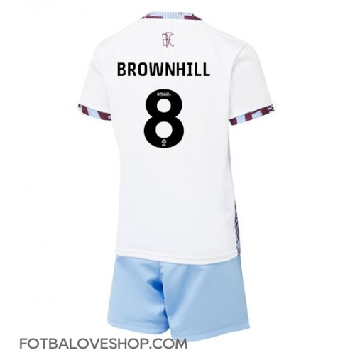 Burnley Josh Brownhill #8 Dětské Alternativní Dres 2024-25 Krátký Rukáv (+ trenýrky)