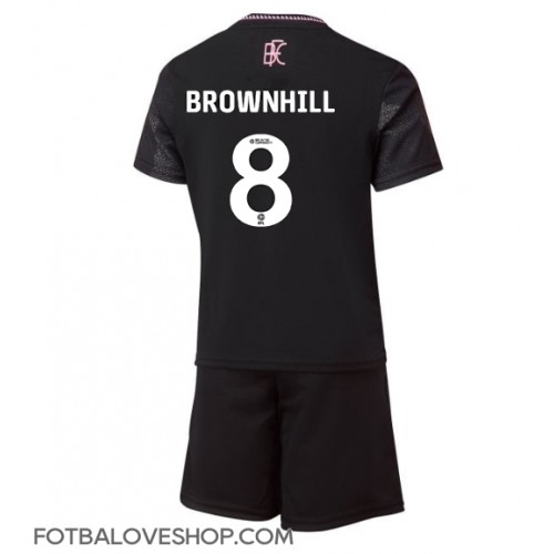 Burnley Josh Brownhill #8 Dětské Venkovní Dres 2024-25 Krátký Rukáv (+ trenýrky)