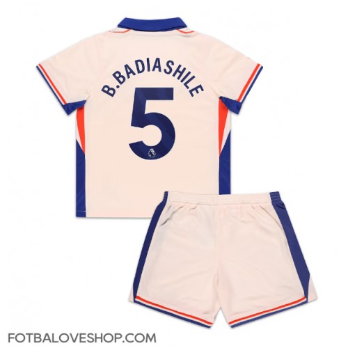Chelsea Benoit Badiashile #5 Dětské Venkovní Dres 2024-25 Krátký Rukáv (+ trenýrky)