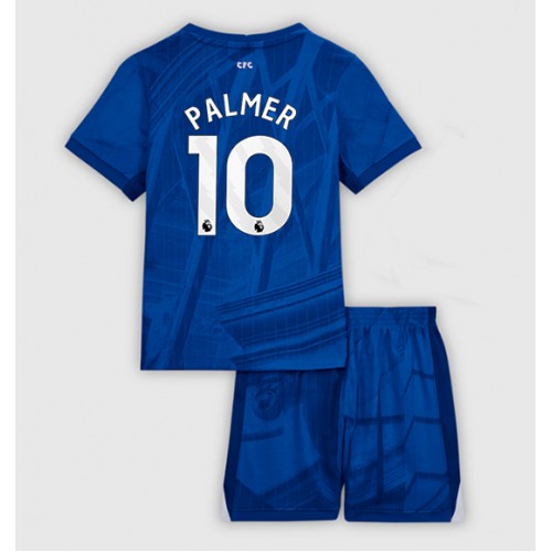 Chelsea Cole Palmer #10 Dětské Domácí Dres 2025-26 Krátký Rukáv (+ trenýrky)