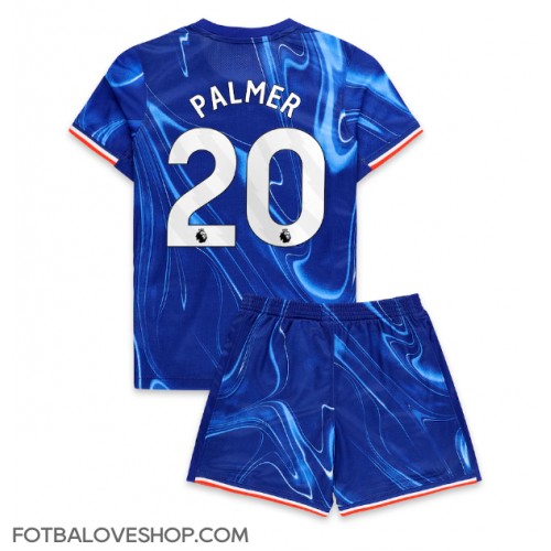 Chelsea Cole Palmer #20 Dětské Domácí Dres 2024-25 Krátký Rukáv (+ trenýrky)