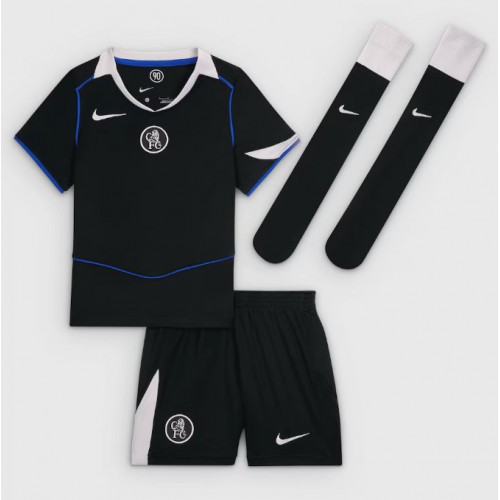 Chelsea Dario Essugo #14 Dětské Alternativní Dres 2025-26 Krátký Rukáv (+ trenýrky)