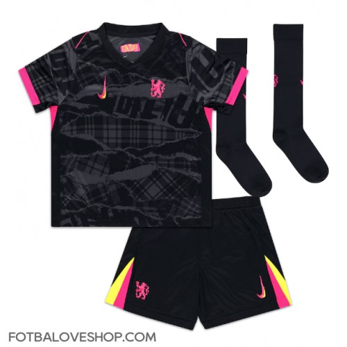 Chelsea Enzo Fernandez #8 Dětské Alternativní Dres 2024-25 Krátký Rukáv (+ trenýrky)