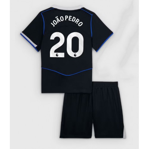 Chelsea Joao Pedro #20 Dětské Alternativní Dres 2025-26 Krátký Rukáv (+ trenýrky)