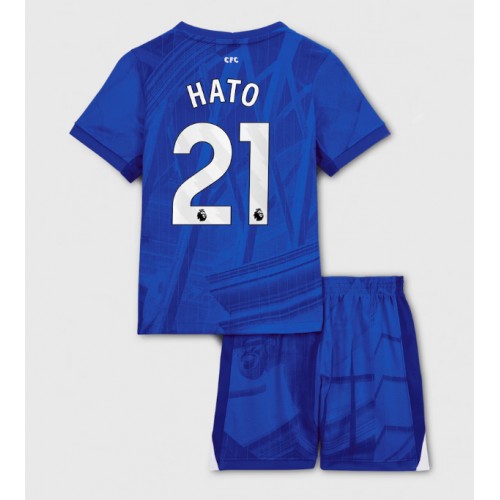 Chelsea Jorrel Hato #21 Dětské Domácí Dres 2025-26 Krátký Rukáv (+ trenýrky)