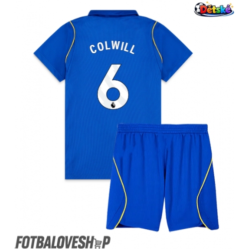 Chelsea Levi Colwill #6 Dětské Domácí Dres 2026-27 Krátký Rukáv (+ trenýrky)