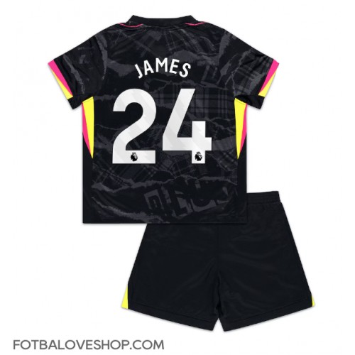 Chelsea Reece James #24 Dětské Alternativní Dres 2024-25 Krátký Rukáv (+ trenýrky)