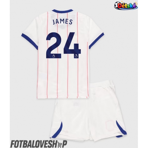 Chelsea Reece James #24 Dětské Alternativní Dres 2026-27 Krátký Rukáv (+ trenýrky)