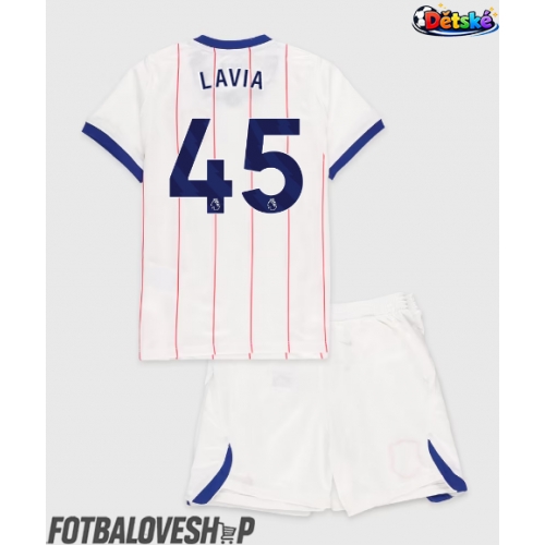Chelsea Romeo Lavia #45 Dětské Alternativní Dres 2026-27 Krátký Rukáv (+ trenýrky)