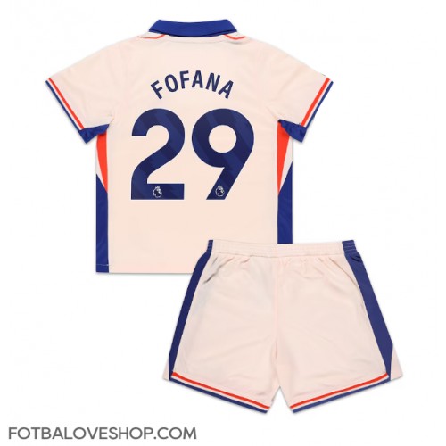 Chelsea Wesley Fofana #29 Dětské Venkovní Dres 2024-25 Krátký Rukáv (+ trenýrky)