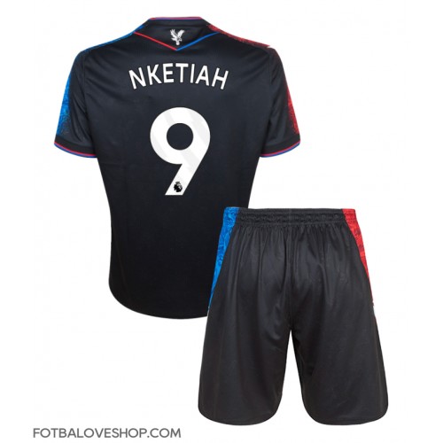 Crystal Palace Eddie Nketiah #9 Dětské Alternativní Dres 2024-25 Krátký Rukáv (+ trenýrky)