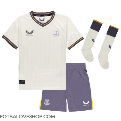 Everton Dominic Calvert-Lewin #9 Dětské Alternativní Dres 2024-25 Krátký Rukáv (+ trenýrky)